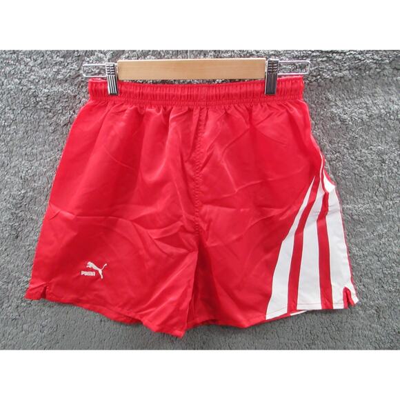 NWT Vintage 90s Y2K PUMA Lined Men's Medium Nylon Soccer Shorts